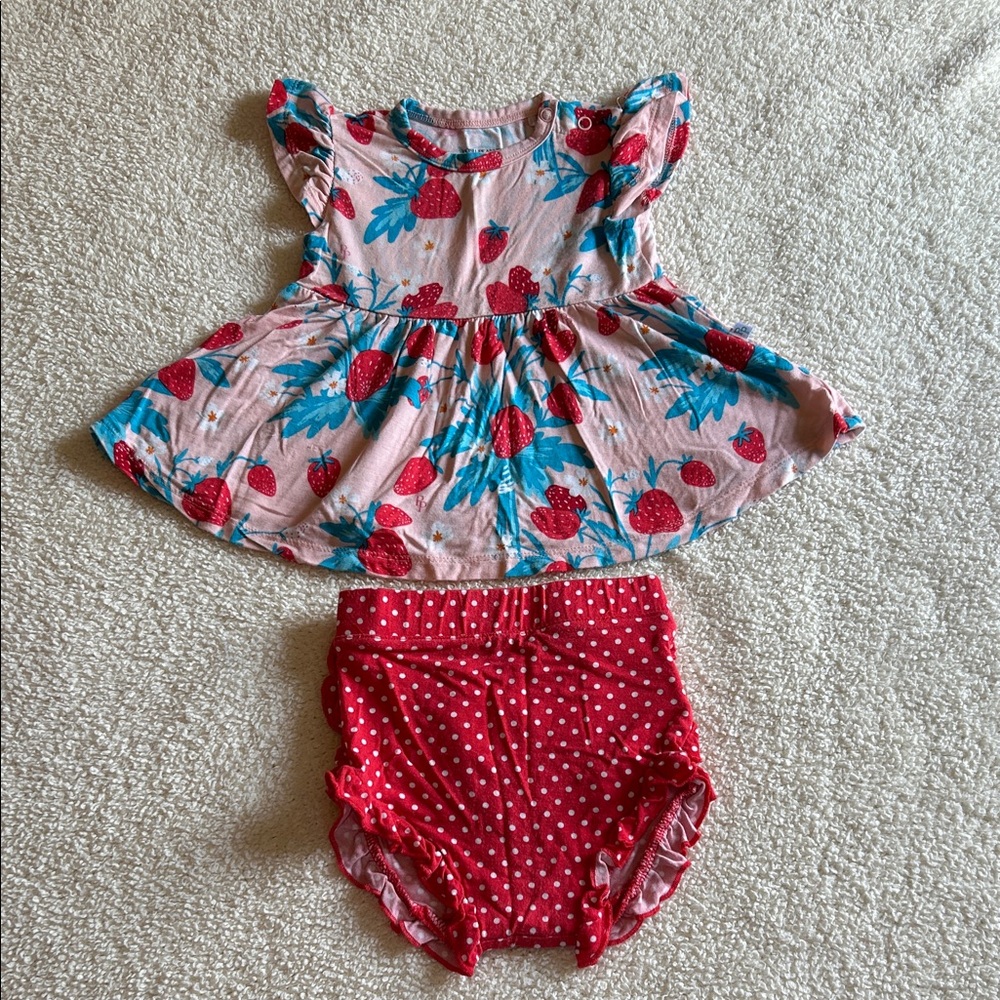 Posh Peanut Strawberry Two Piece set